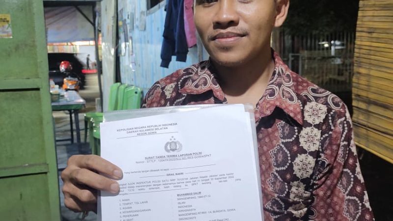 Gegara Surat, Kades Manggempang di Polisikan