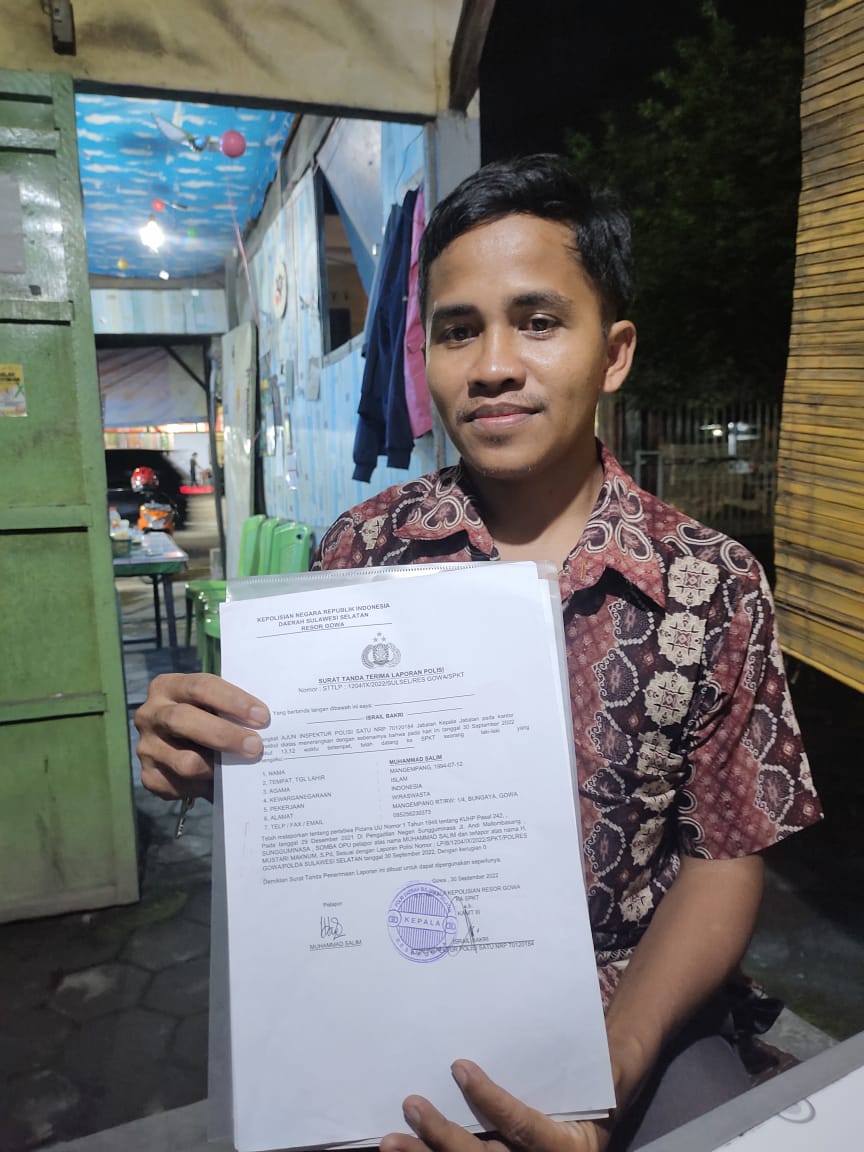 Gegara Surat, Kades Manggempang di Polisikan