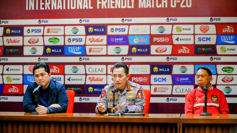 Kapolri Tegaskan Siap Bersinergi dengan PSSI Babat Habis Mafia Bola