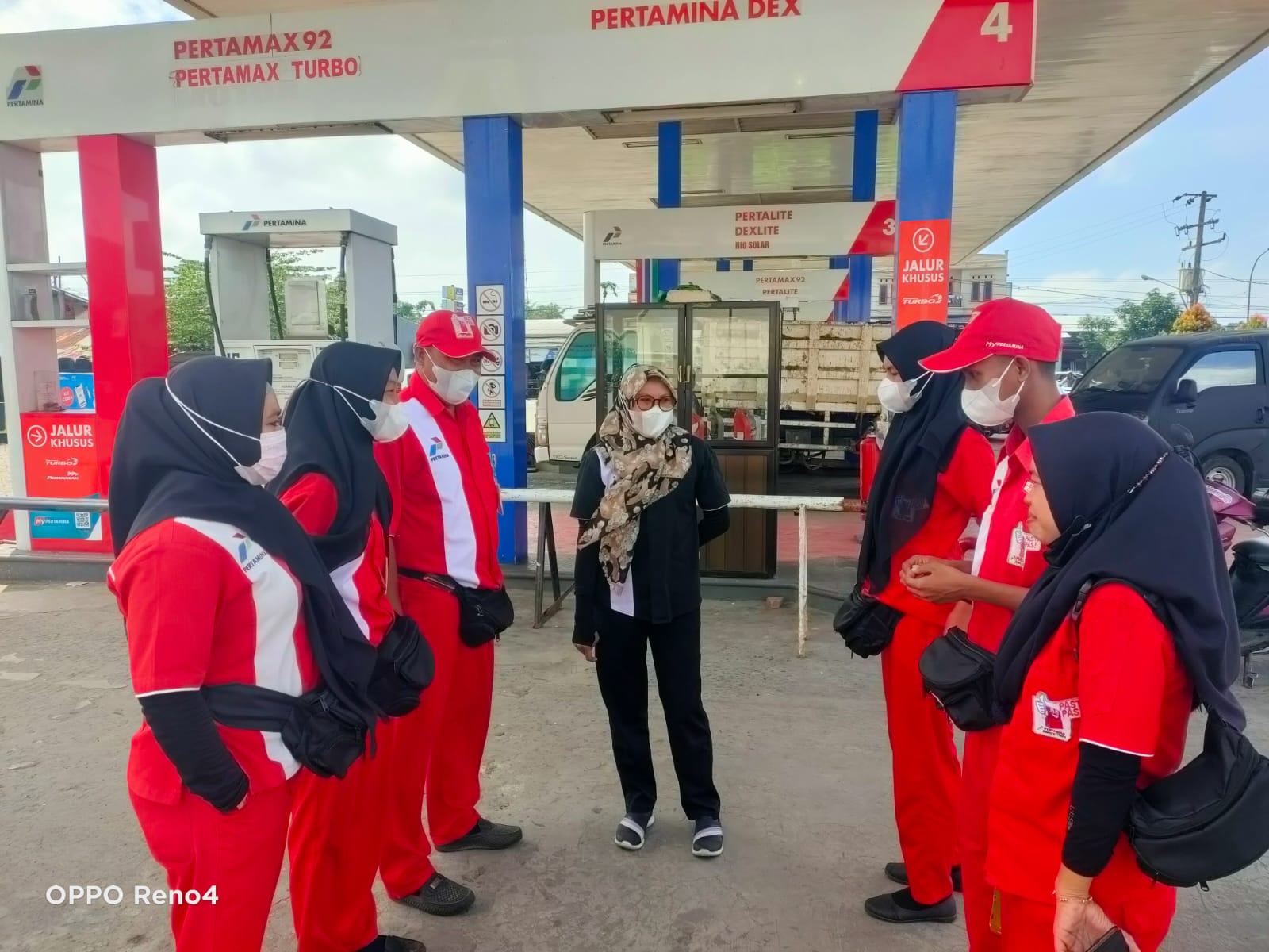Brieping Sip Siang dilakukan Oleh SPBU 74–921-07 Desa Panciro