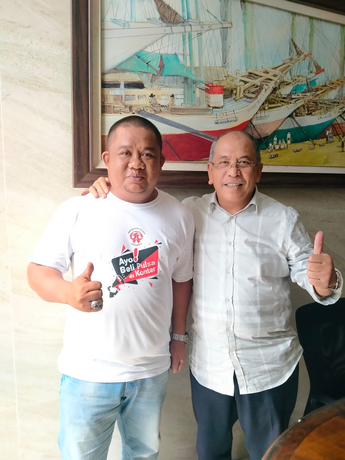 Ketua komunitas pabalu pulsa Sulawesi Silahturahmi Bersama IAS