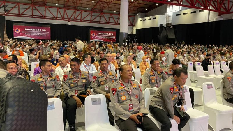 Kapolda Sulsel Hadiri Rakornas Penanggulangan Bencana Tahun 2023 Di Jakarta