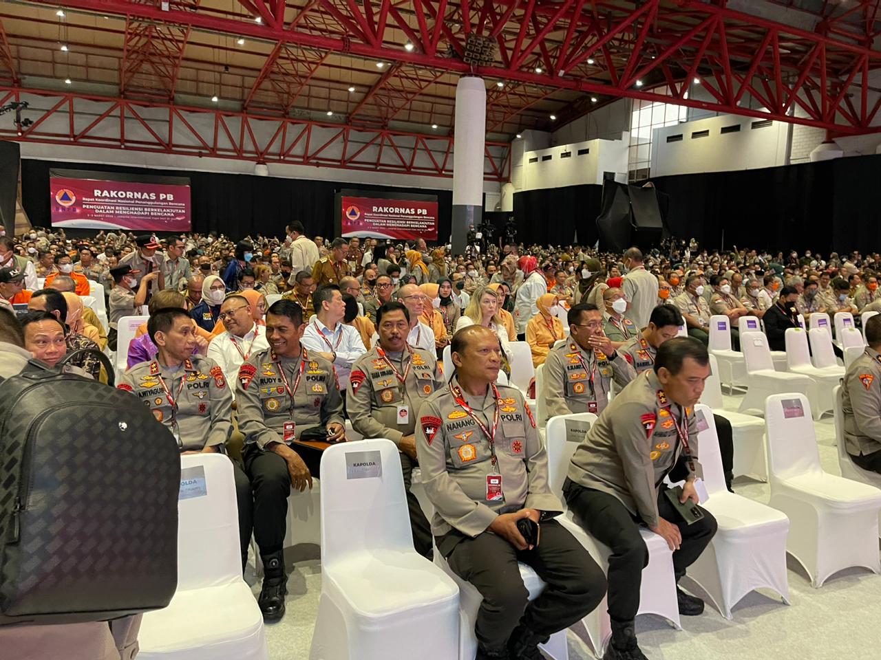 Kapolda Sulsel Hadiri Rakornas Penanggulangan Bencana Tahun 2023 Di Jakarta