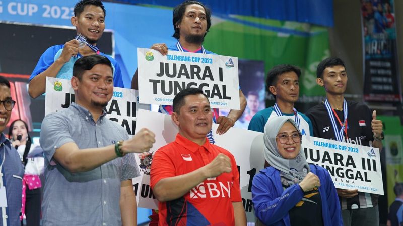 Exhibition MATCH Talenrang Cup 2023 Hadirkan Atlet Bulutangkis Nasional