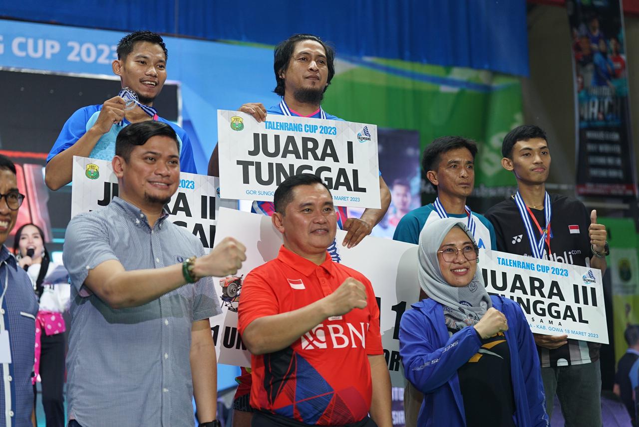 Exhibition MATCH Talenrang Cup 2023 Hadirkan Atlet Bulutangkis Nasional