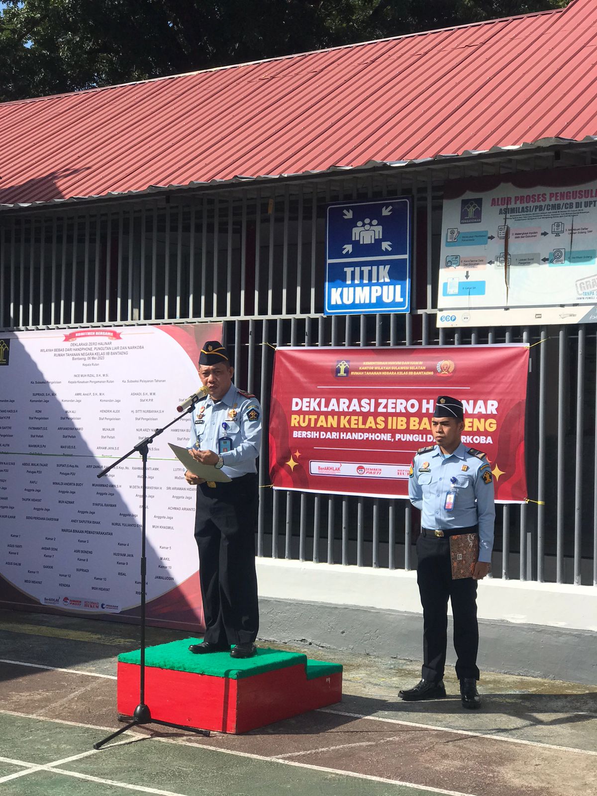 Rutan Bantaeng Garda Terdepan Menjadi Unit Pelaksana Teknis yang ZERO HALINAR
