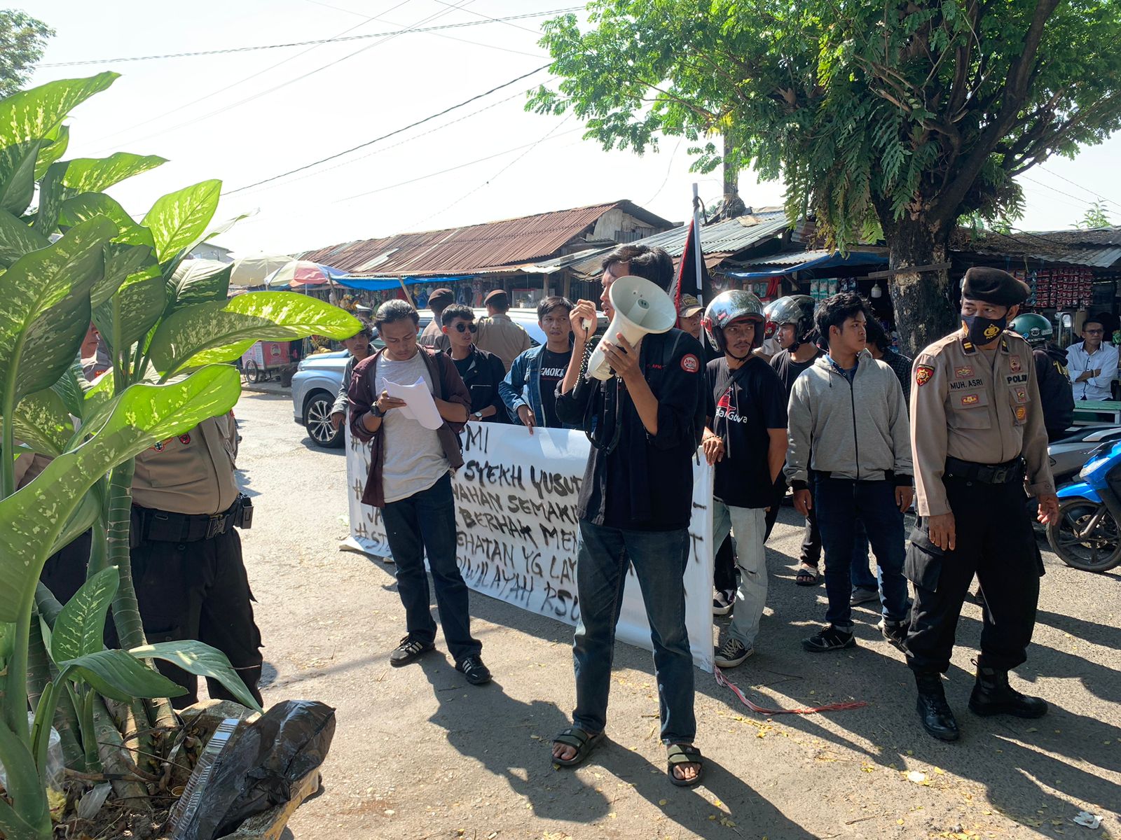 Terindikasi ‘Korupsi’ dan Malpraktek RSUD Syekh Yusuf Di Demo Sejumlah Mahasiswa