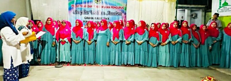 Menuju Amanah, Propesional Dan Mandiri Majelis Ta’lim Annisa Kalegowa Terpilih Kembali