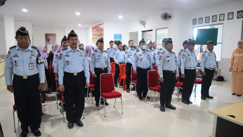 Wujudkan Lapas yang transparan, Akuntabel dan Zero Halinar, Lapas Bulukumba laksanakan penandatanganan surat pernyataan komitmen