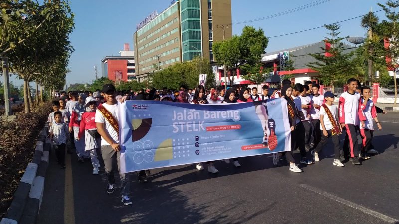 HUT Ke 32 Stelk SMK Telkom Makassar Terima 1.500 Peserta Didik Baru