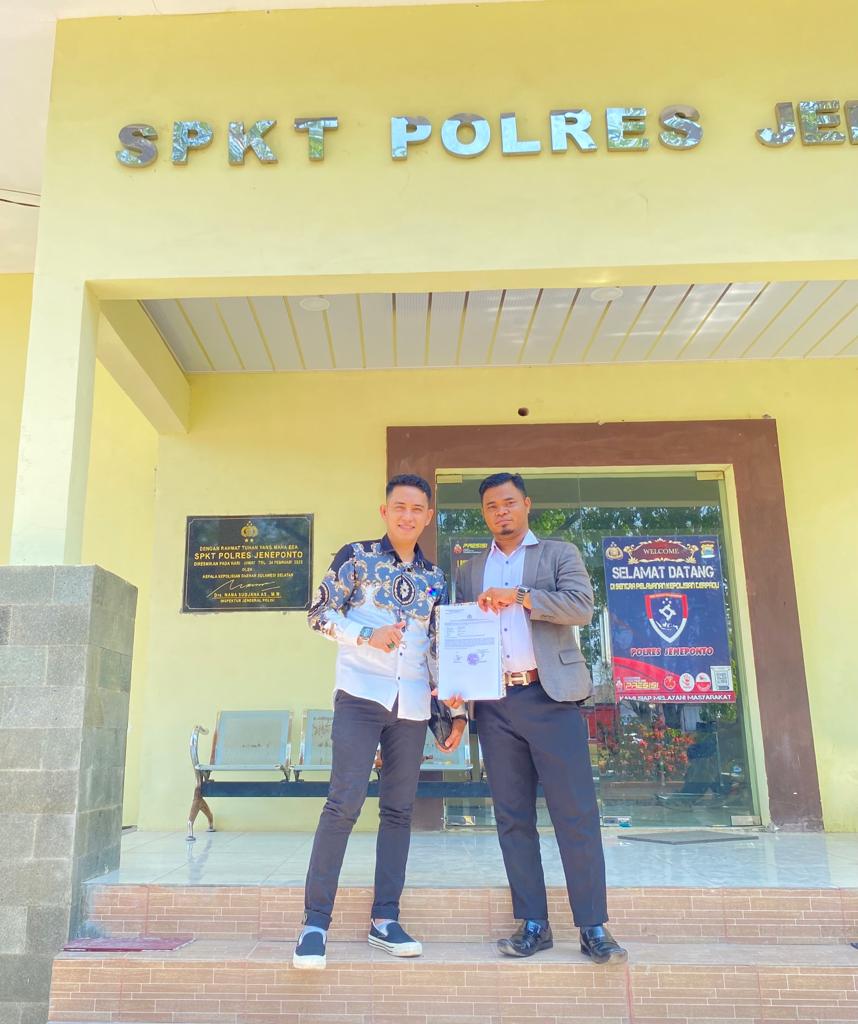 Buat Pemberitaan tanpa Konfirmasi, Armin Anwar dipolisikan Fitnah Kades di Jeneponto