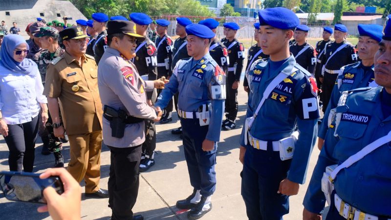 Pemilu Segera Berlangsung, Polda Sulsel Apel Gelar Pasukan Operasi Mantap Brata 2023–2024, Bersiap Amankan Pemilu