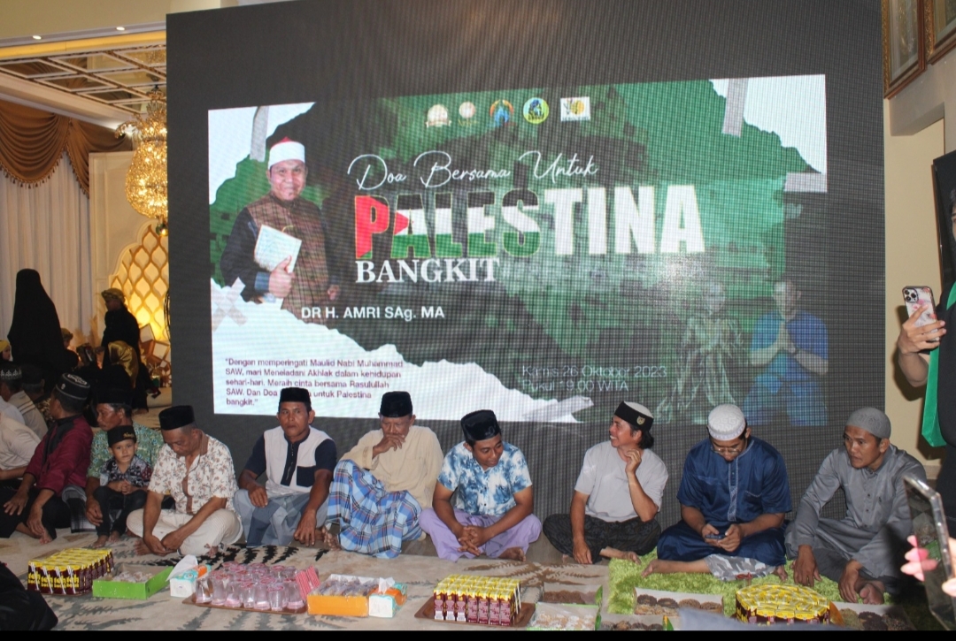 NRL Kosmetik Mengadakan Maulid dan Doa Bersama Untuk Palestina
