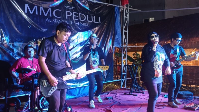 Giat Penggalangan Dana Untuk Palestina,Seni dan Sosial Makassar Musician Communiry90s (LMMC90s)