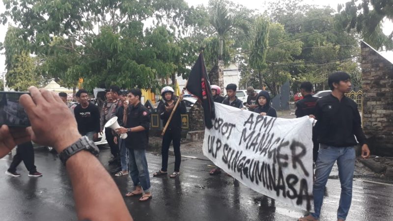 ‘Menipulasi Tagihan Listrik Pelanggan’ APMI “Kepung” PLN sungguminasa
