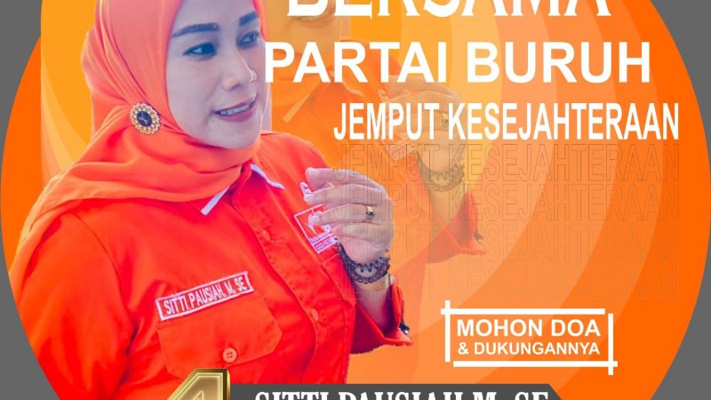 Mengabdikan Diri Untuk Masyarakat, Sitti Pausiah Maju  di Pileg 2024