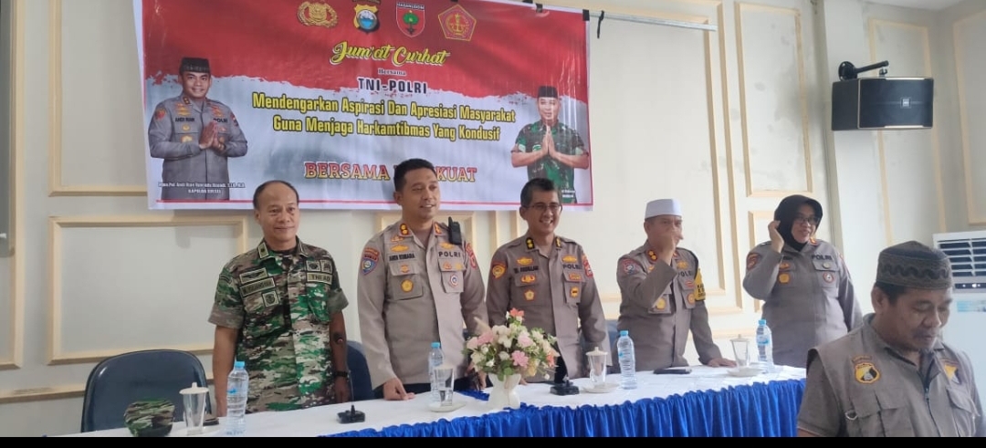 Polda Sulsel Gelar Jumat Curhat di Kedai Dewi Jl. KH.Agussalim — Sungguminasa