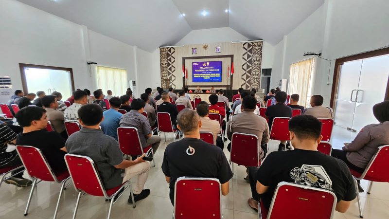 Bagian Psikologi Biro SDM Polda Sulsel Gelar Pemeriksaan Psikologi  personil Polri Seluwu Raya.