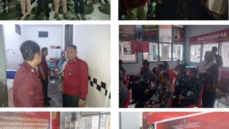 Cegah Deteksi Dini Kanwil Divisi Pas Sidak Warga Binaan Rutan Bantaeng 