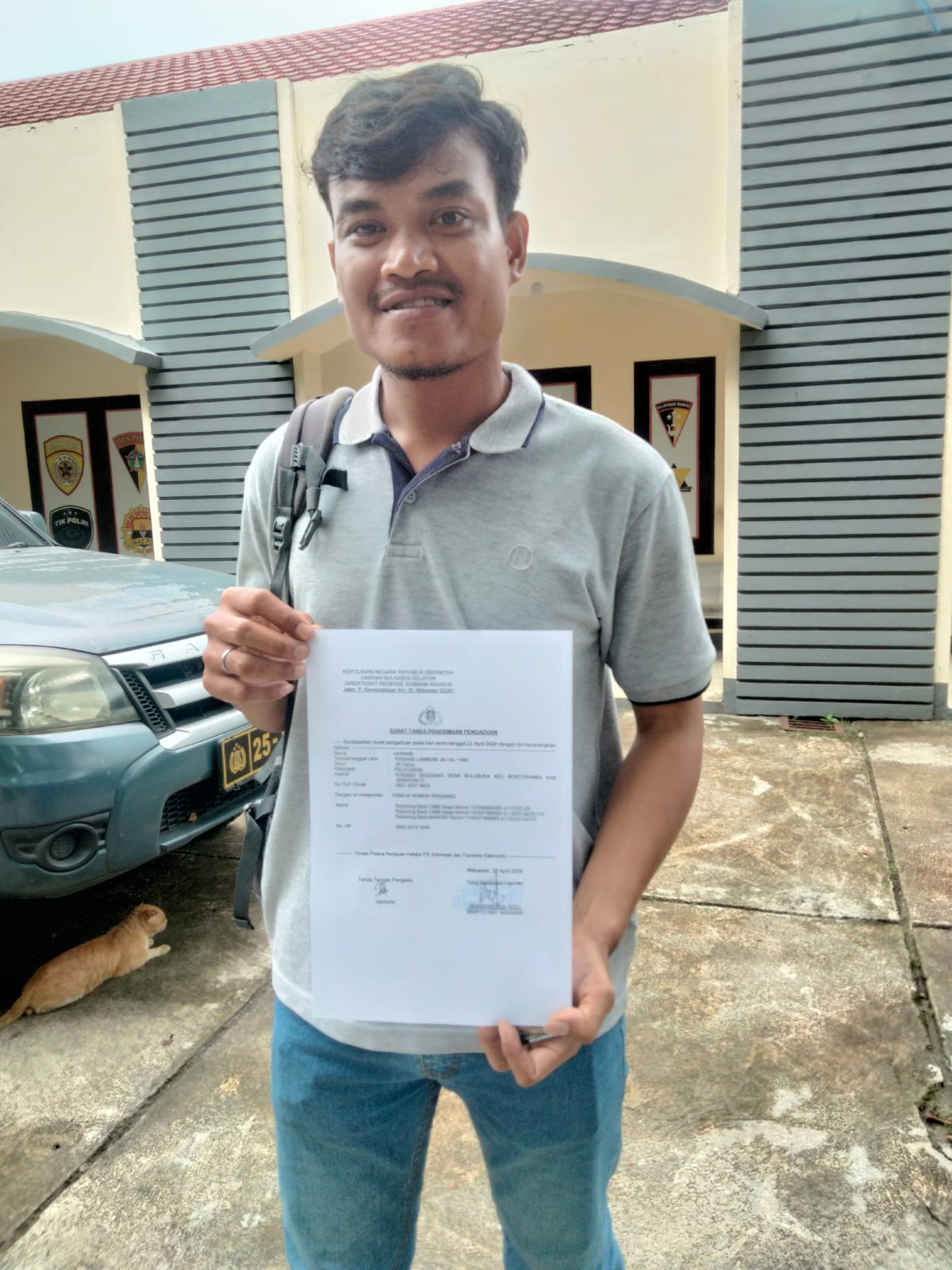 Korban Desak (APH) Bongkar Sindikat Penipuan Online di Sulsel
