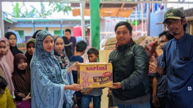 Husniah Talenrang Dalam Tim Gemilang Berbagi,  dan Berharap Agar Anak Panti Asuhan Sukses Kedepan