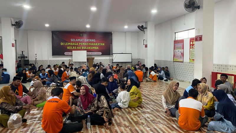 Hari Raya Idul Adha, Lapas Kelas IIA Tetap Buka Layanan Kunjungan 