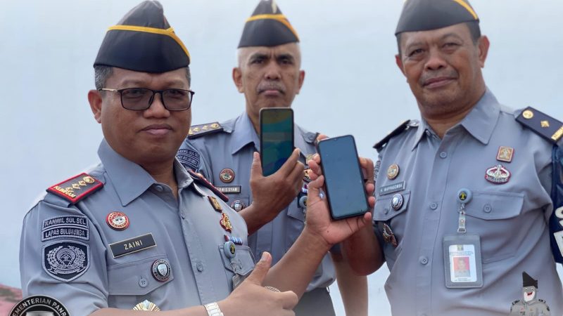 Menjaga kinerja dan integritas Pegawai, kalapas pastikan tidak ada aplikasi judi online pada HP 