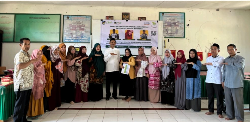 Program Kemitraan Masyarakat Desa Binaan Dan Pelatihan Guru Wihdatul Ulum Gowa Hadirkan tiga Doktor