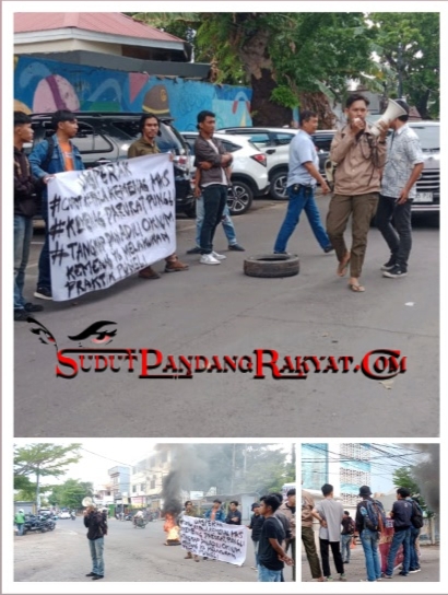 Kantor Kemenag Sulsel dan Kejari Makassar di Demo Jasperak