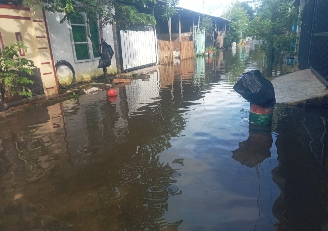 Pemerintah Gowa Diduga Tutup Mata dengan Terjadinya Banjir Di Desa Taeng Kec Pallangga