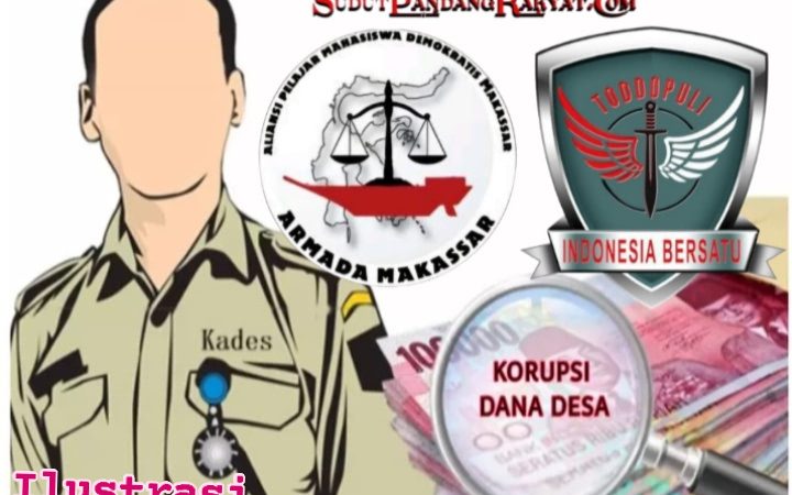 Laporan KPPMD Dugaan Korupsi Dana Desa Pallangga Di Kejari Gowa di Sinyalir Masuk Peti Es