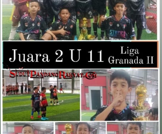 Turnamen Liga Granada II Ta-2025 Street Football School U11 Raih Juara 2