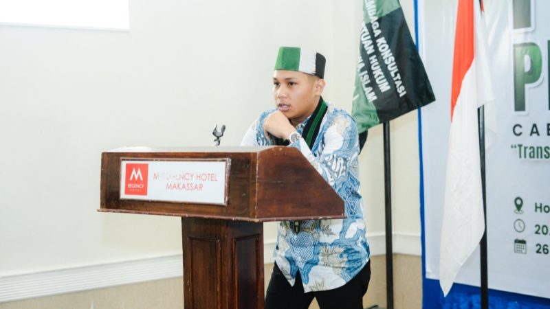 Pelantikan Lembaga Konsultasi Bantuan Hukum Mahasiswa Islam Cabang Makassar