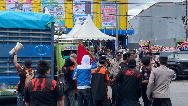 SAPMA PP GOWA Tolak Keberadaan Toko Bintang Di Palangga