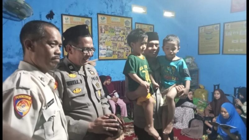 Polres Gowa dan Jajarannya Melalui Bagren Gelar Aksi Sosial Berbagi Takjil Ke Panti Asuhan Nur Akbar