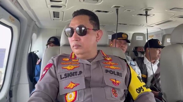 Arus Balik Lebaran di Tol Cipali Sedang Dipantau Kapolri Lewat Udara