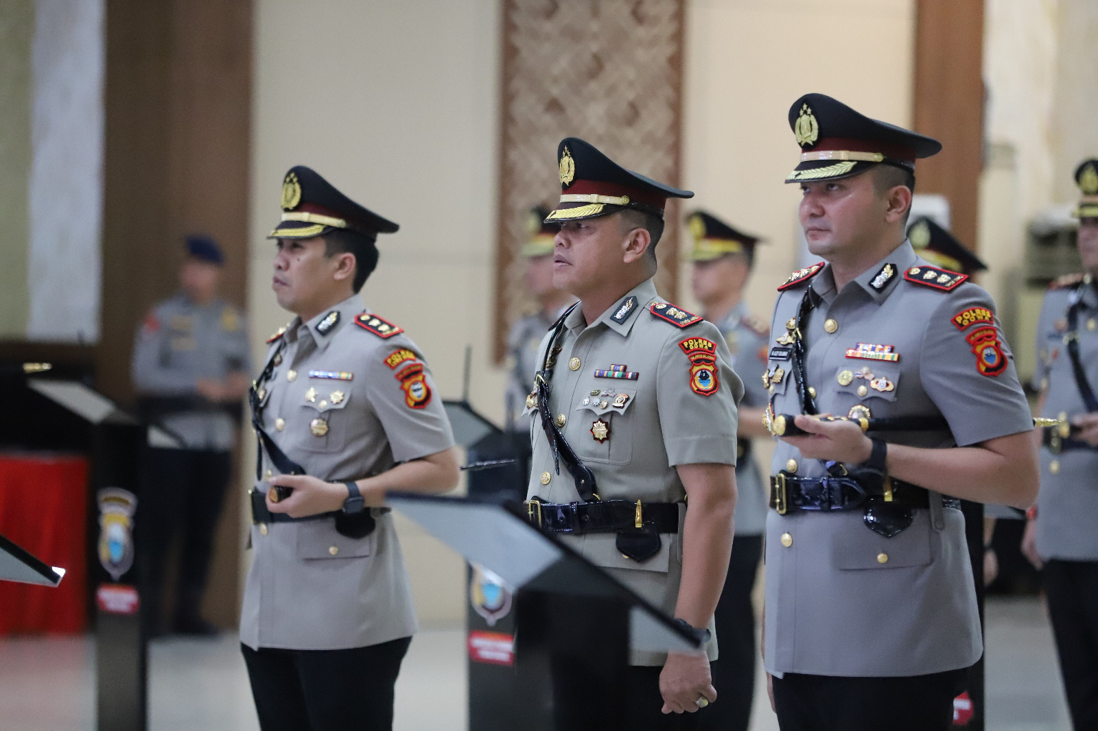 Upacara Sertijab Pejabat Utama dan Kapolres Jajaran Polda Sulsel, AKBP Muhammad Aldy Sulaiman Resmi Jabat Kapolres Gowa