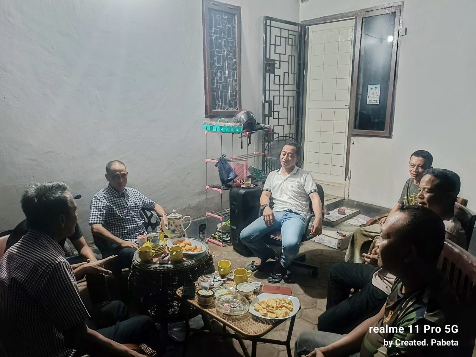 Forkopincam Bajeng Barat di Desa Boromatangkasa Membahas Program Kedepan Gowa ini Aman & Bersih
