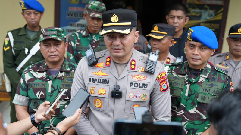 Tim Gabungan TNI-Polri Gowa Tertibkan Lokasi Sabung Ayam di Desa Nirannuang