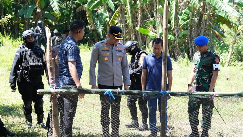 Lokasi Sabung Ayam di Bontonompo Selatan Ditertibkan Oleh Petugas TNI-POLRI