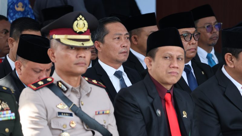 Kapolres Gowa Diwakili Wakapolres Hadiri Upacara Peringatan Hari Otonomi Daerah XXIX Tahun 2025
