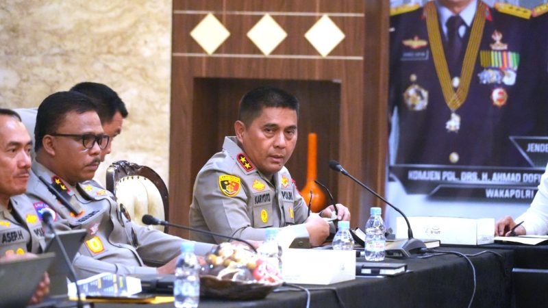 Kapolda Metro Gelar Rakor, Pastikan Peringatan Hari Buruh Berjalan Lancar dan Aman