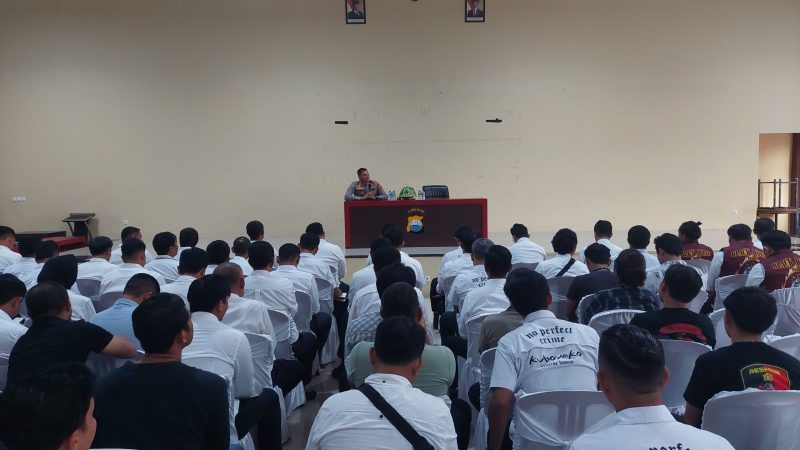 Kapolres Gowa Gelar Tatap Muka Bersama Personel Satreskrim dan Polsek Jajaran