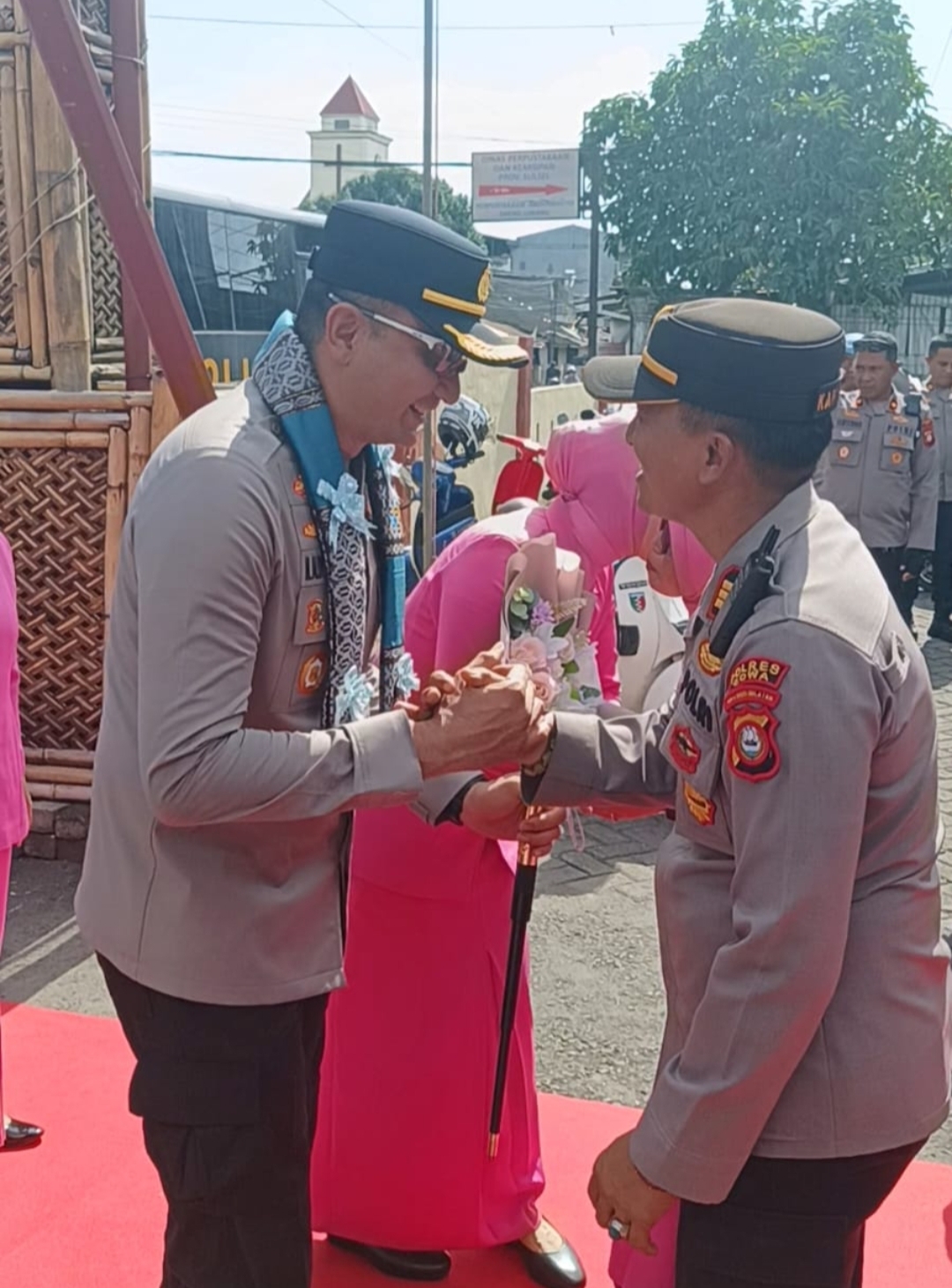 Kunjungan kerja Kapolres Gowa AKBP Muhammad Aldy Sulaiman, S.I.K, MSi, Ke Polsek Somba Opu