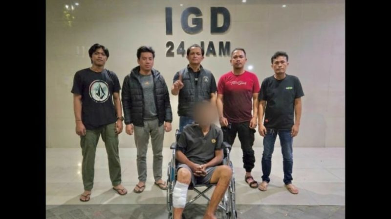 Tim Kuboyako Polsek Bontomarannu Tangkap Residivis Curanmor, Lumpuh Ditembak Saat Coba Kabur