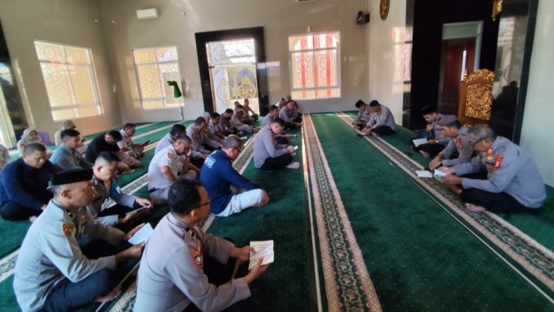 Personel Polres Gowa Laksanakan Kegiatan Pencerahan
