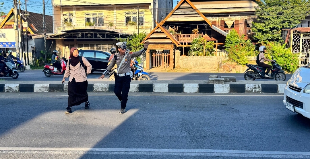 Satlantas Polres Gowa Terapkan “Polisi Sahabat Anak”, Wujud Nyata Kepedulian Polri Terhadap Generasi Muda