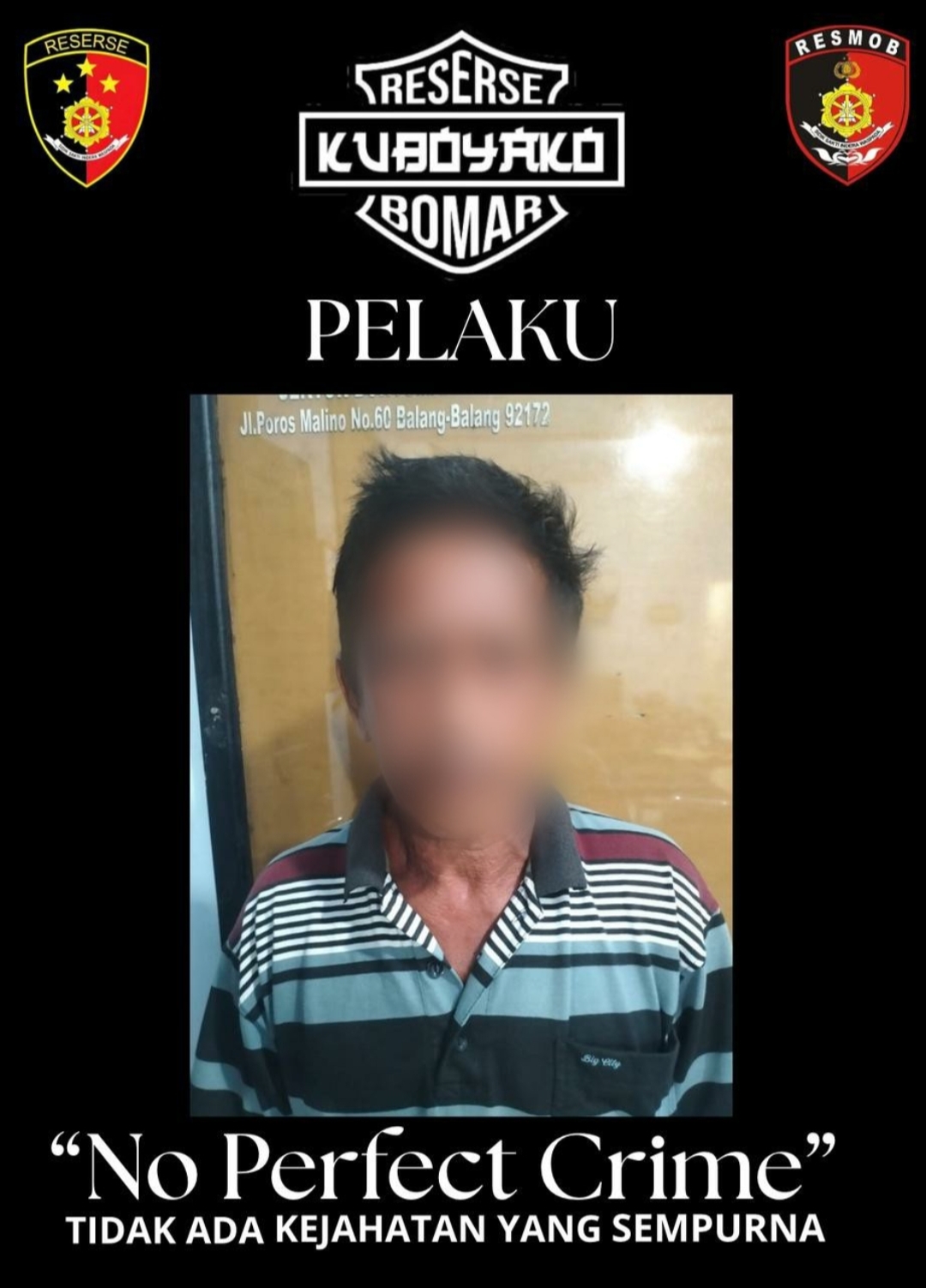 Unit Reskrim Polsek Bontomarannu Amankan Pelaku Sajam Yang Sedang Asik Pesta Miras
