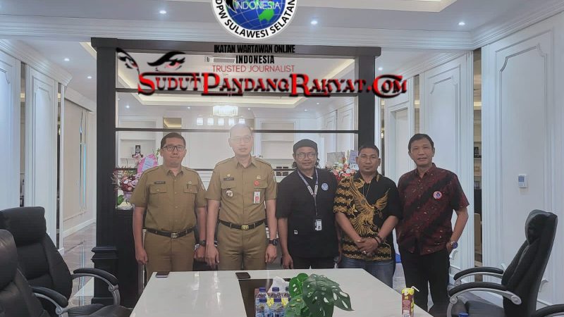 Disambut baik Pengurus DPW IWOI Sulsel Audiensi di Kantor Wali Kota Makassar