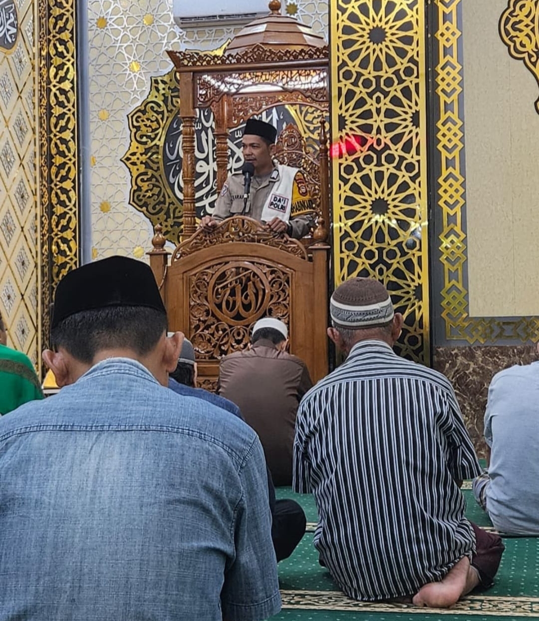 “Islam dan Kamtibmas”, dan Dihadiri Oleh Ratusan jamaah Masjid Al Falah, Antang Makassar